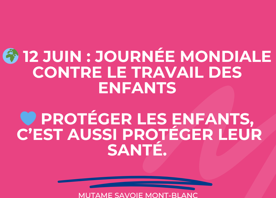 Journée mondiale contre le travail des enfants