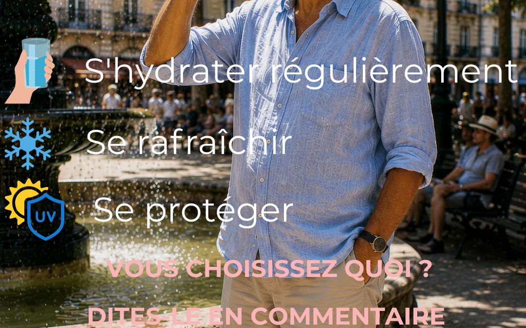 Canicule : quels sont vos réflexes pour vous protéger ?